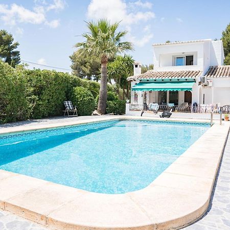 Casa Maria Top Floor Studio Apartment With Swimming Pool Jávea Esterno foto