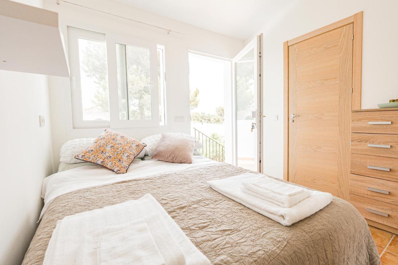 Casa Maria Top Floor Studio Apartment With Swimming Pool Jávea Esterno foto