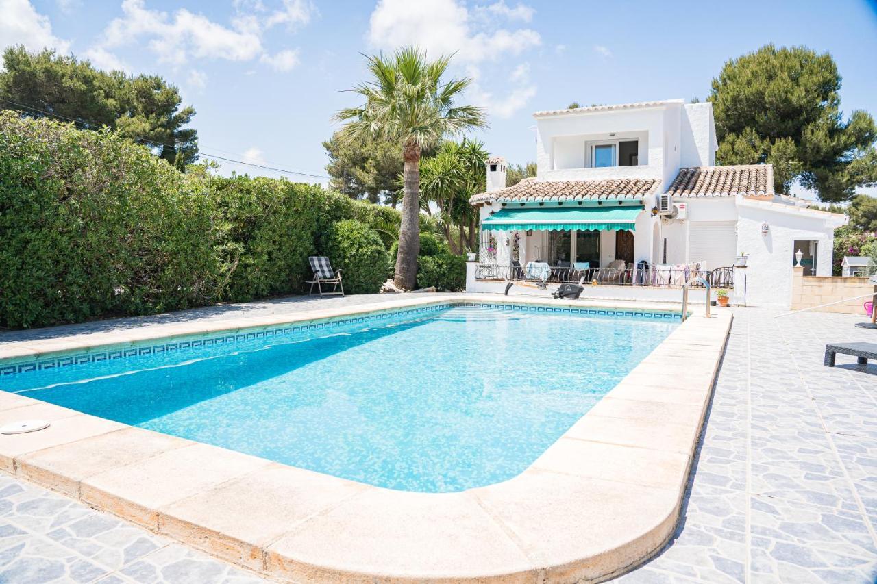 Casa Maria Top Floor Studio Apartment With Swimming Pool Jávea Esterno foto