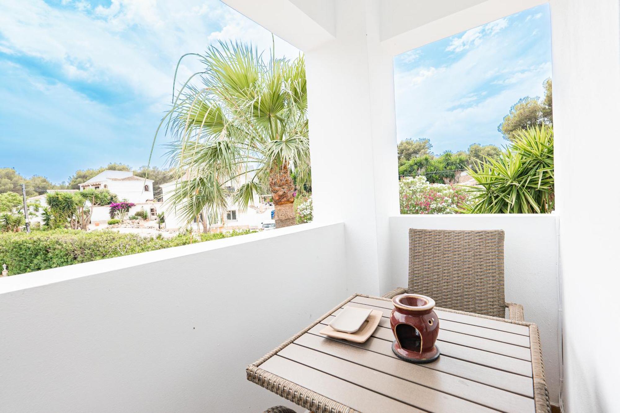 Casa Maria Top Floor Studio Apartment With Swimming Pool Jávea Esterno foto